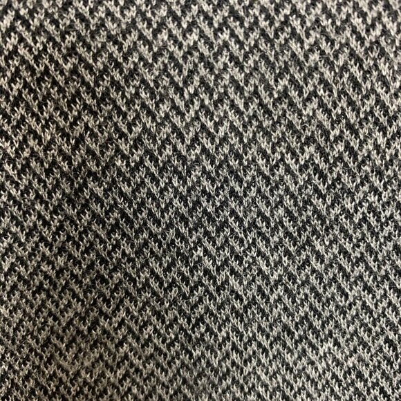 J. Jill Ponte Knit Tunic Top Womens Size M Gray Herringbone Boat Neck 3/4 Sleeve - Picture 6 of 15